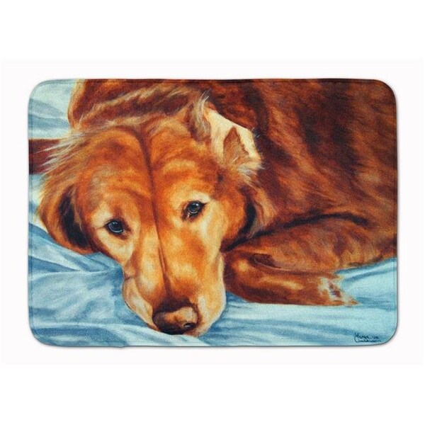 Carolines Treasures Carolines Treasures AMB1040RUG Golden Retriever by Tanya & Craig Machine Washable Memory Foam Mat AMB1040RUG - main